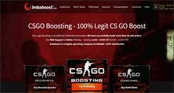 Desktop Screenshot of imbaboost.com